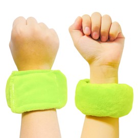 1 Pair Green Sensory Weighted Bracelet - Sensory Toy / Autism Bracelet for Calming and Focus - Increase Hand Kinesthetic Feedback and Sensory Awareness，for Kids with SPD ADHD and Autism