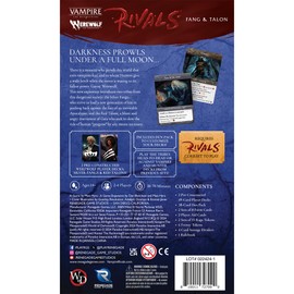 Renegade Game Studios | Vampire: The Masquerade Rivals Werewolf: Fang & Talon | Roleplaying Game | Ages 14+ | 2-4 Players | 30-70 Minutes Playing Time