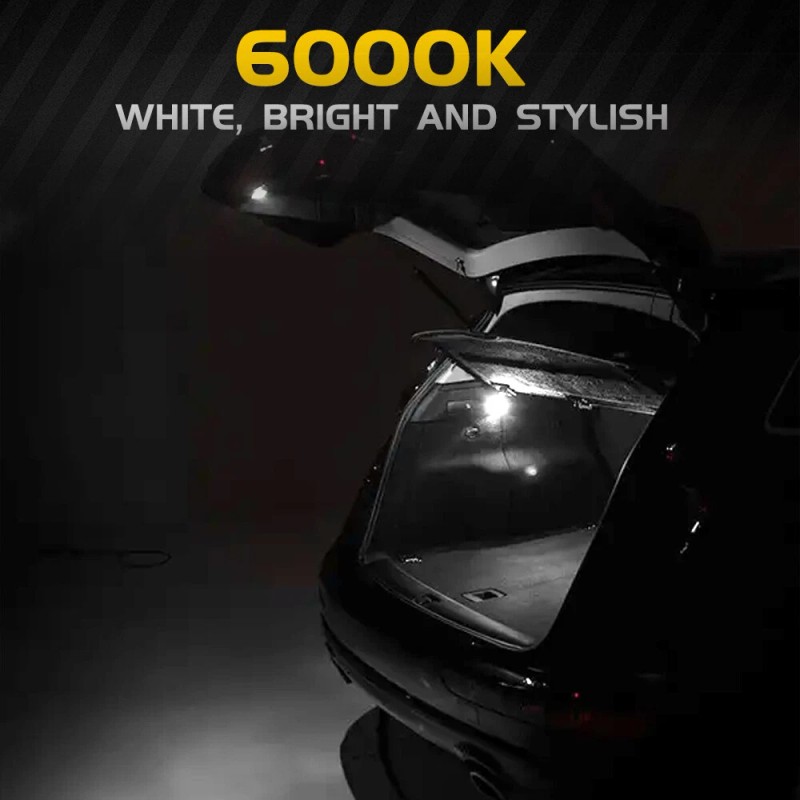 BMTxms 14pcs Interior LED Light Bulbs Map Dome For Nissan