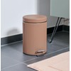 Zeller 18963 Cosmetic Bin 3 Litres Metal / Plastic Mocha