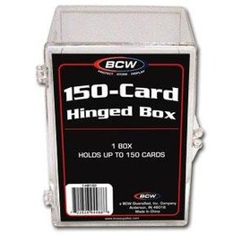BCW Hinged 150 Trading Card Box