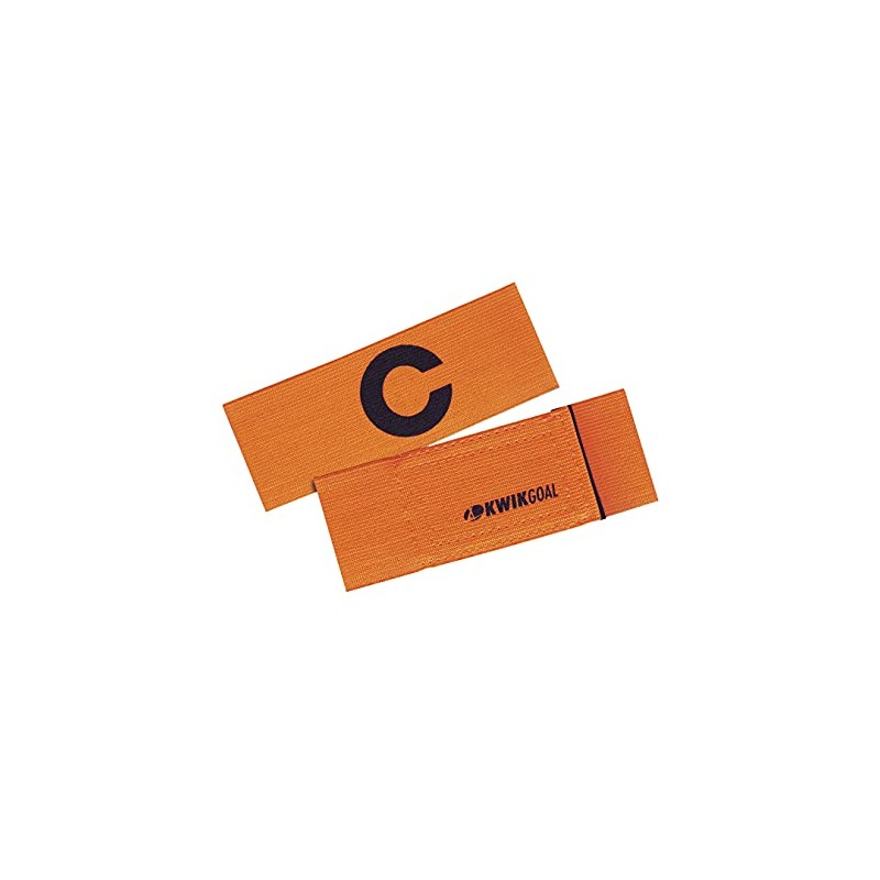 Kwik Goal Captain "C" Arm Band, Orange