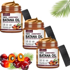 EELHOE 100% Natural Batana Oil, Dr. Sebi Batana Oil from Honduras Unrefined for Men & Women 4.05 Fluid Ounces。Polar ant - Colour: 3pces