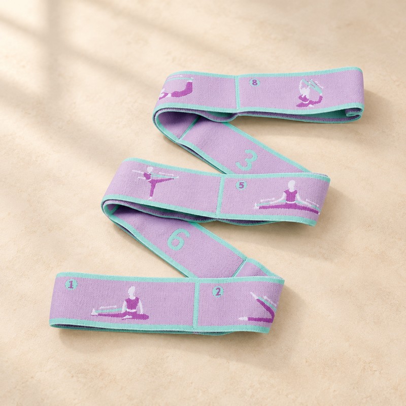 Elastic Stretch Band for Yoga & Fitness – Multi-Loop Resistance