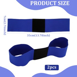 MVVM 2-Pack Swing Band Golf Trainer - Golf Arm Band Training Aid for Correcting Swing Connection & Arm Posture, Dual Hand Use for Indoor/Outdoor Practice