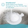 StopShroom The Ultimate Universal Drain Stopper Plug for Bathtub, Bathroom,
