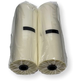 Dry-Lam CG1220-1 Trade-Lam Commercial Copolymer Gloss Laminating Film, Set of 2 Rolls; 12" x 200'; 1" Core; 5 Mil Thick; Melting Temperature 0f 230 Degrees; Crystal Clear Finish