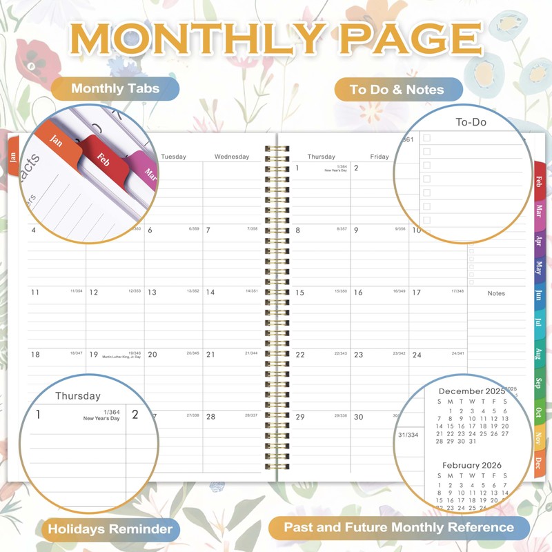 2026 Planner - 2026 Planner Weekly and Monthly from January