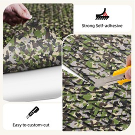HZshark Boat Flooring EVA Foam Boat Decking Self-Adhesive Non Slip Camo Traction Pad EVA Boat Decking for Boat Yacht Kayak Motorboat Golf Cart RV Ramp Golf Cart Cooler Tops(94.5"x35.4")