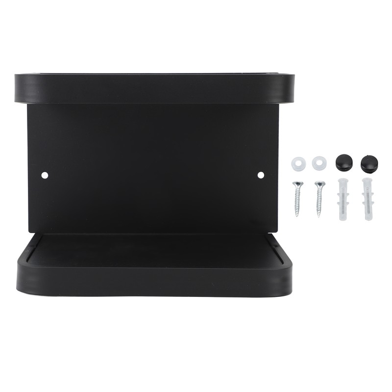 Toilet Paper Shelf Wall Mounted Rustproof Aluminum Toilet Paper Roll
