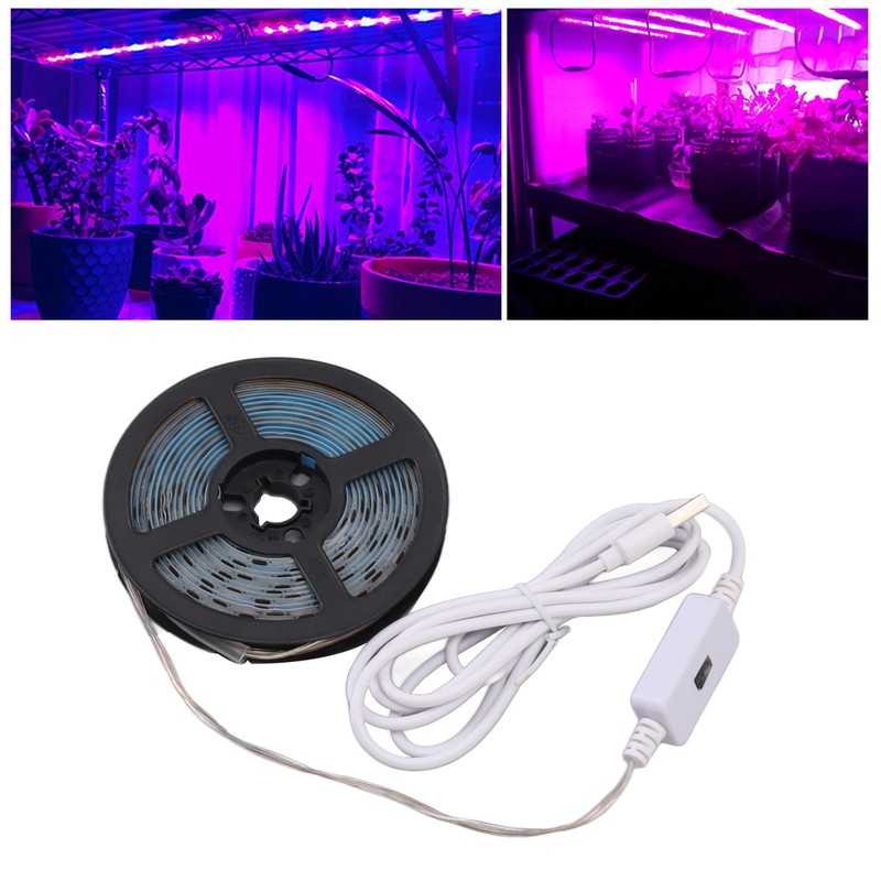 LED Grow Lamp Full Spectrum 3 Meters Dimming Induction Plant