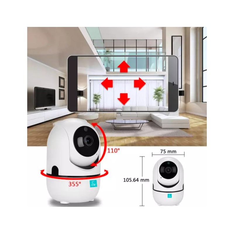 FERRO 1080P Wireless Security Camera Indoor Home Smart Wifi System