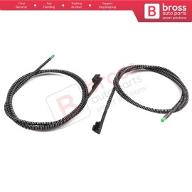 Bross Auto Parts Sunroof Glass Cable Set Left Right for Mini Cooper R55 R56 R60 MK2 2007-2016