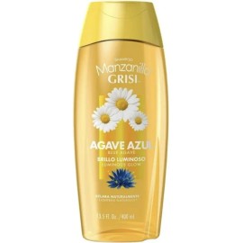 Shampoo Manzanilla Grisi Agave Azul Brillo Luminoso 400ml