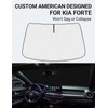 Proadsy Front Windshield Sunshade Foldable Sun Shade Protector Sun Visor