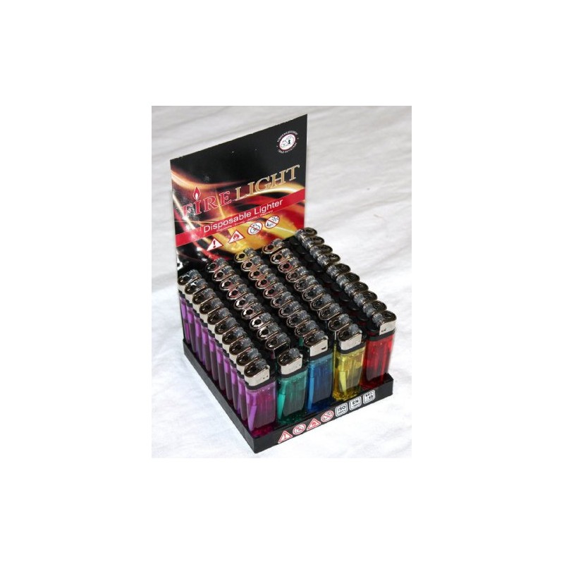 Pack of 50 (= 1 Display) Disposable Lighters