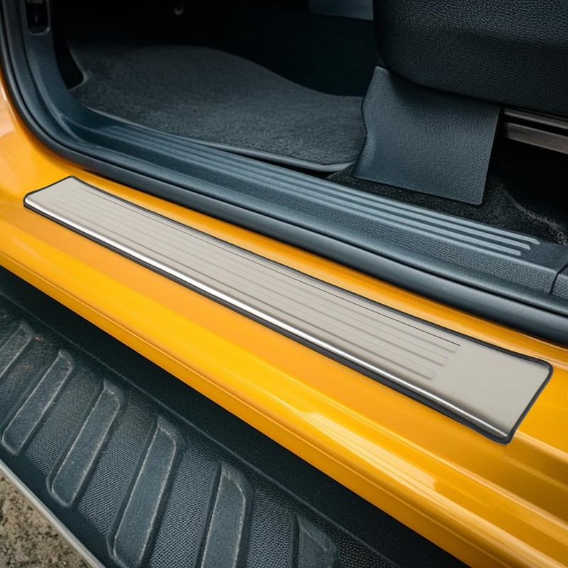 Stainless Steel Door Sill Protector for Ford Ranger 2025 2024