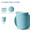 Flora Waste Bins (Sky Blue)