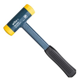 802 25 Soft-Faced Hammer Shock-Absorbing with Steel Tube Handle
