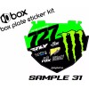 ODI BMX MTB NUMBER PLATE BOX ODI Number Plate Graphic