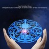 Hand Controlled Flying Drone Children Flying Toy Blue Hand Drone