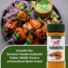 Badia Organic Turmeric Powder, 2 oz – Rich in Curcumin,