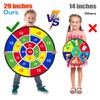 29" Large Dart Board for Kids, BooTaa Kids Dart Board