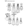 Simplicity Creative Patterns Misses' Fantasy Costumes Sewing Patterns, Size R5