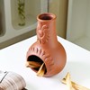 Zvaiuk Palo Santo Holder, Ceramic Incense Burner for Wood Sticks,