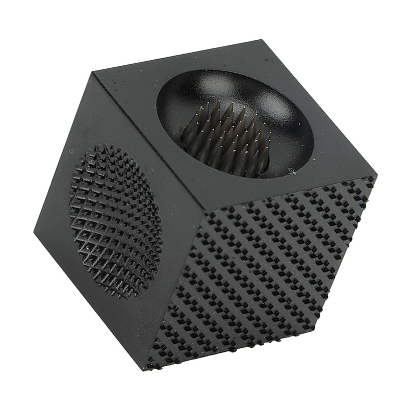 Pool Cue Tip Repair Tool Multifunctional Cube Shape Aluminum Alloy