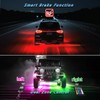 16Pods RGB LED Rock Lights Kit with APP/RF Remote Control