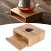 Teapot Warmer Household Bamboo Teapot Heating Base Holder Office Teaware