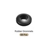 Rebower Rubber Grommets Flexible Wire Hole Plugs 10mm Mounting Diameter,