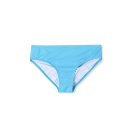 Lands' End Girls Bikini Bottom Turquoise Kids Slim Medium