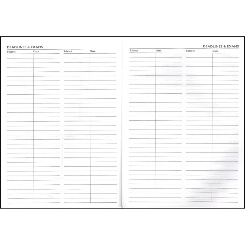 Shineone 2026-2027 Academic Diary Planner, A5 Hardback, Week to View,