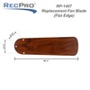 RecPro RV 42" Ceiling Fan Blades | 16.5" Thick |
