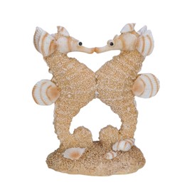 Beachcombers Sand/Shell Kissing Seahorses Multi