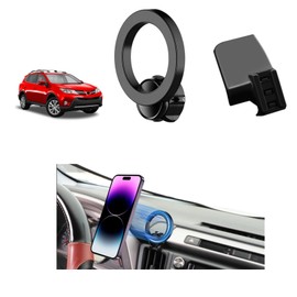 PZK Car Phone Mount for Toyota RAV4 2013-2015 2016 2017 2018 Accessories Custom Air Vent Compatible with Magsafe Phone Holder Hands Free 360° Rotation Cell Phone Automobile Cradles