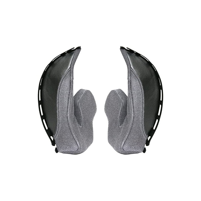 Shoei RF-1100/QWEST Cheek Pad 35mm Motorcycle Helmet Accessories - Black/One