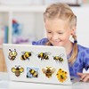 50PCS Cute Bee Sticker Pack – Kawaii Cartoon Bee, Honey,