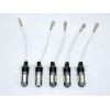MHK Lighting 5 Super LED light bulbs for Deere skid