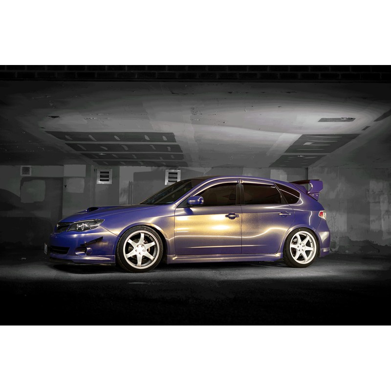 VViViD+ Gloss Galaxy Purple Premium Vinyl Wrap Film (10ft x