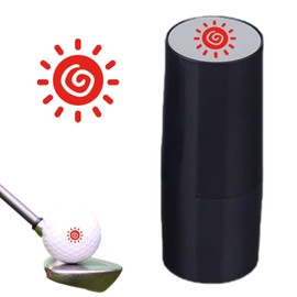 Golf Ball Marker Stamp, Ball Stamper, Quick-Dry Ink Stencil Portable Sport Accessories for Women, Men, Boyfriend, Dad, Course Use