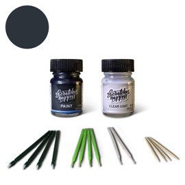 ScratchesHappen Exact-Match Touch Up Paint Kit - Smokey Blue Metallic (B3U) for Kia - Essential (Paint + Clear Coat)