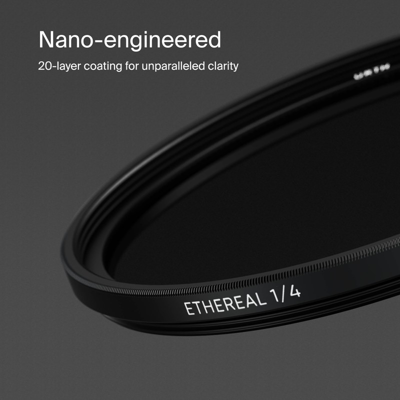 Urth 77mm Ethereal Black Mist ¼ Diffusion Lens Filter (Plus+)