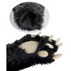 Lazy One Animal Paw Mittens for Adults and Kids, Bear,