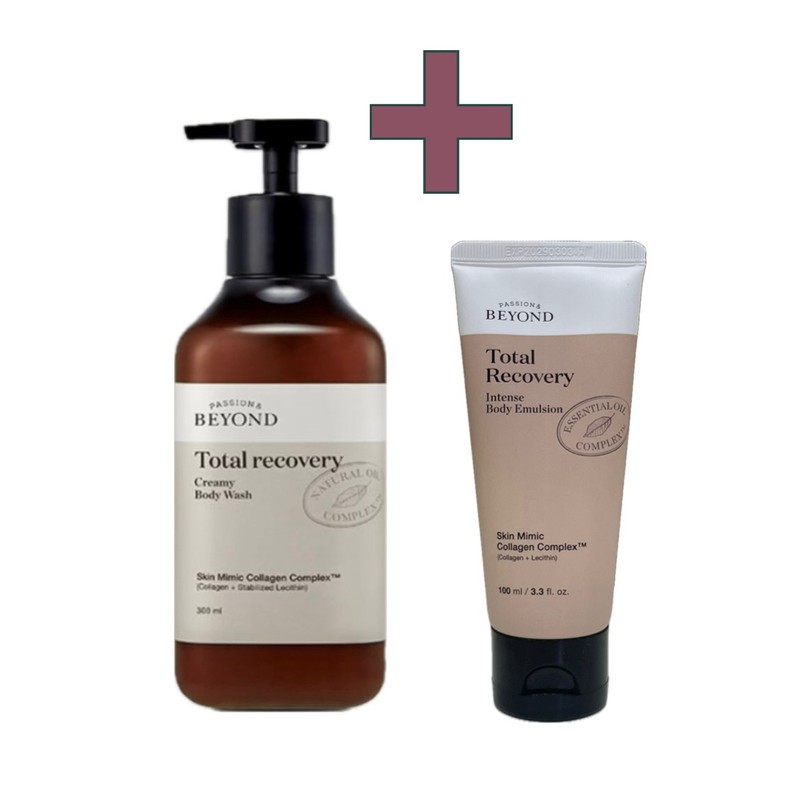 Beyond Total Recovery Creamy Body Wash 300ml + Additional Intense