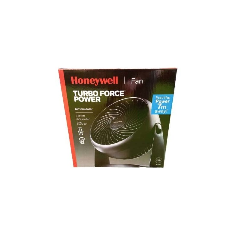 Honeywell HT 900E Powerful and Quiet Turbo Fan Black