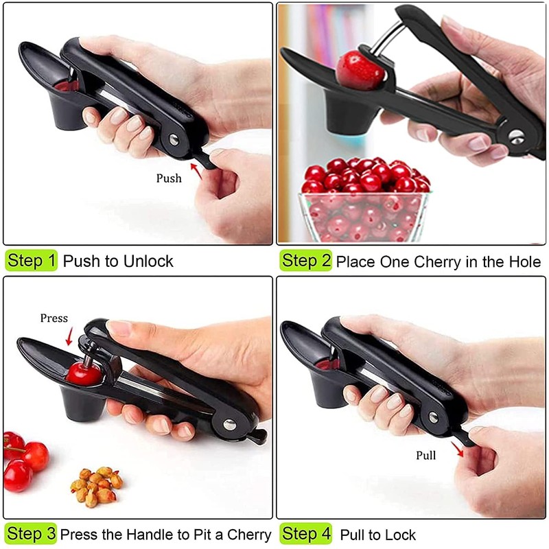 Cherry Stoner, Cherry Stone Remover, Portable Cherry Pitting Tool, Perfect