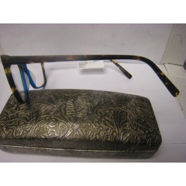 B.e Bio Eyes Tulip Eyeglass Frame BE256 Women Blue Tortoise 55-17-145-40V W/Case